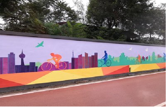 永安墙体彩绘-围墙