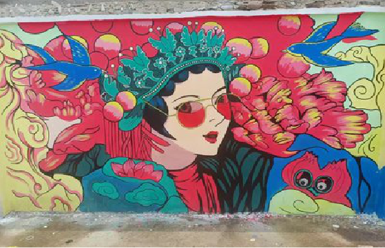 永安墙体彩绘-网红墙