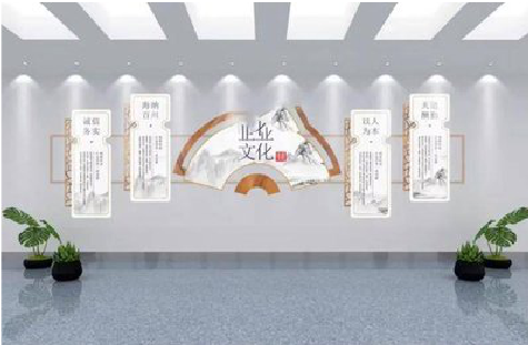 永安企业文化墙设计的核心要素。