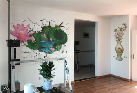 永安墙体彩绘相比墙纸的优势。