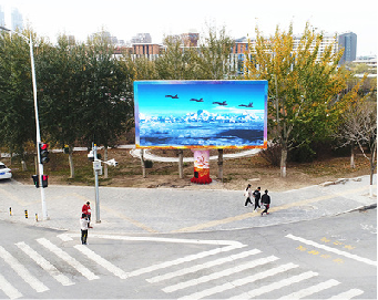 永安户外大屏广告投放要点。